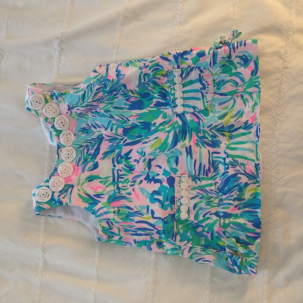 LILY PULITZER baby girls dress/ cover up 12-18 Months